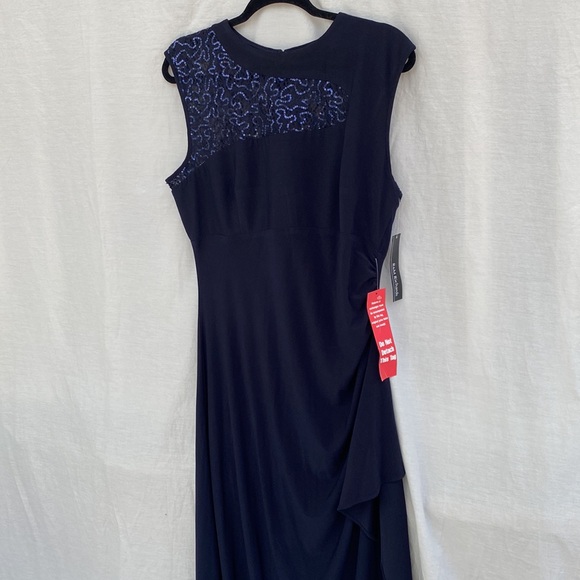 R&M Richards - Midnight Blue Dress - Size 16 - Picture 3 of 5